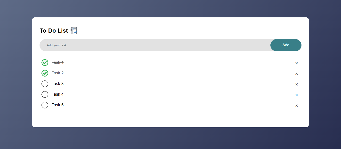 toDoListProject